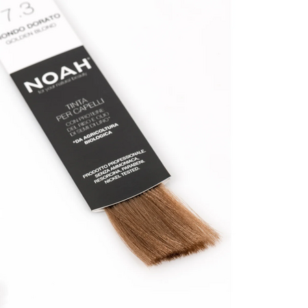 Vopsea de par naturala Blond auriu, 7.3, 140 ml, Noah 665699
