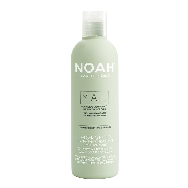 Balsam tratament cu acid hialuronic pentru volum si hidratare Yal, 250 ml, Noah