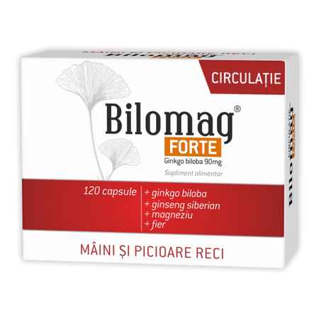 Bilomag forte Circulatie, 120 capsule, Zdrovit