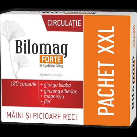 Bilomag forte Circulatie, 120 capsule,  Zdrovit 