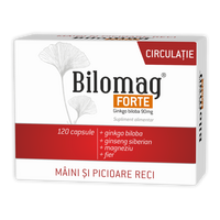 Bilomag forte Circulatie, 120 capsule, Zdrovit