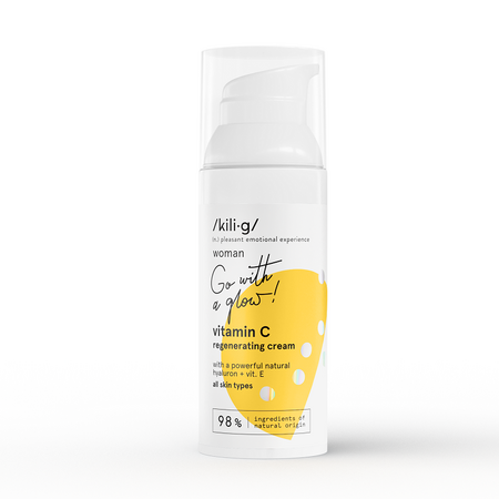 Crema de fata regeneranta cu vitamina C, 50 ml, Kilig 547773