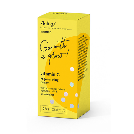 Crema de fata regeneranta cu vitamina C, 50 ml, Kilig
