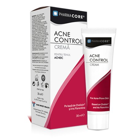 Crema tratament Acne Control, 30 ml, Pharmacore