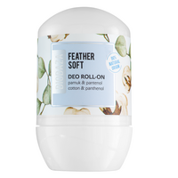 Deodorant natural cu ulei de bumbac si panthenol, Feather Soft, 50 ml, Biobaza