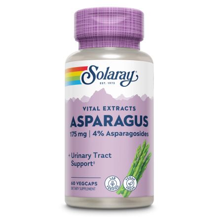 Asparagus Solaray, 60 capsule, Secom