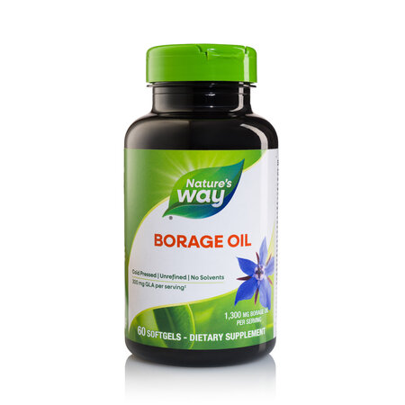 Borage 1300mg EfaGold Nature's Way, 60 capsule, Secom
