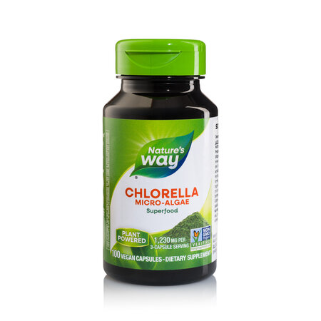 Chlorella Micro-algae 410mg Nature's Way, 100 capsule, Secom