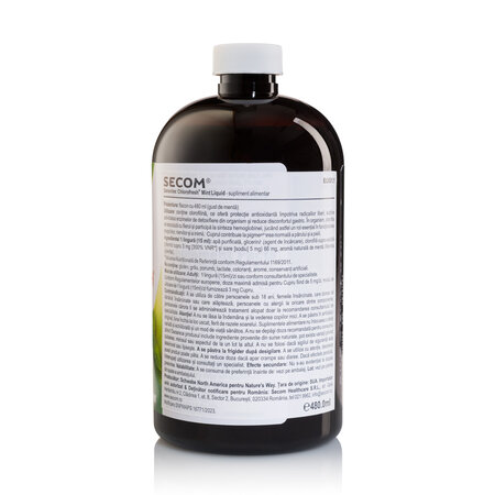 Chlorofresh Mint Liquid Nature's Way, 480 ml, Secom 738099