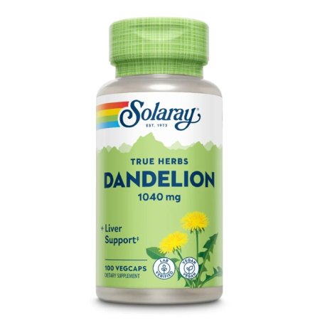 Dandelion (Papadie) 520 mg Solaray, 100 capsule, Secom