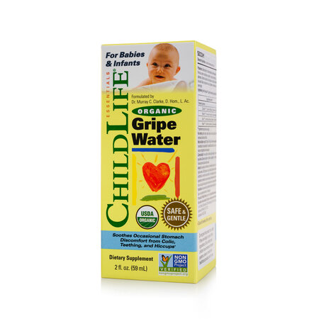 Picaturi pentru colici Gripe Water Childlife Essentials, 59.15 ml, Secom 725281
