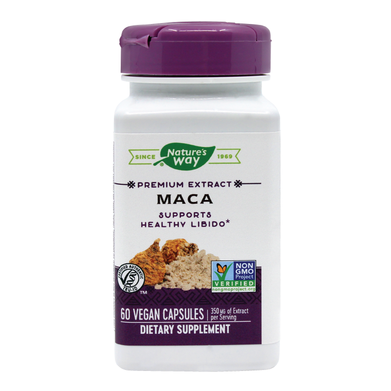 Maca Natures Way, 60 capsule, Secom