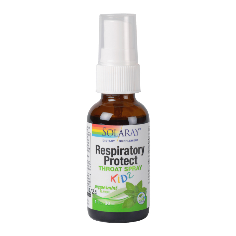 Respiratory Protect Kidz Throat Spray Solaray, 30 ml, Secom