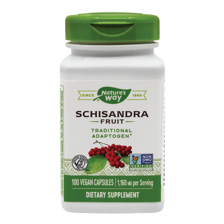Schizandra Fruit Natures Way, 100 capsule, Secom