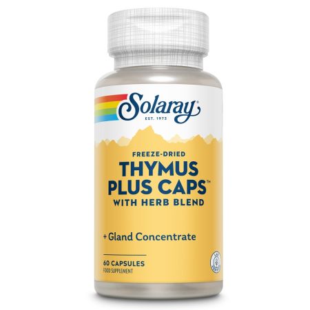 Thymus Plus Caps Solaray, 60 capsule, Secom
