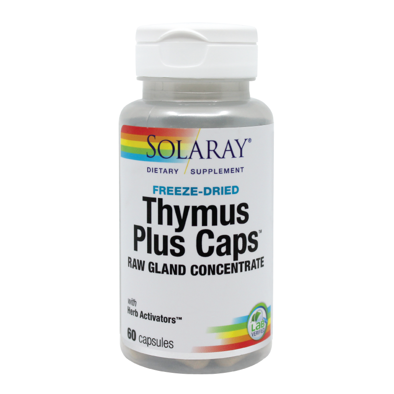 Thymus Plus Caps Solaray, 60 capsule, Secom