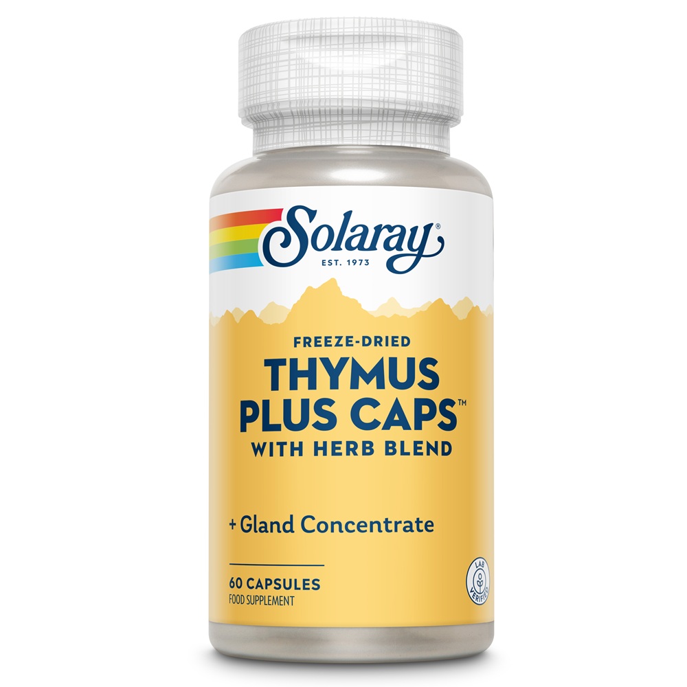Thymus Plus Caps Solaray, 60 capsule, Secom