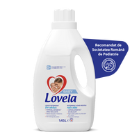 Detergent lichid pentru rufe albe, 1450 ml, Lovela Baby