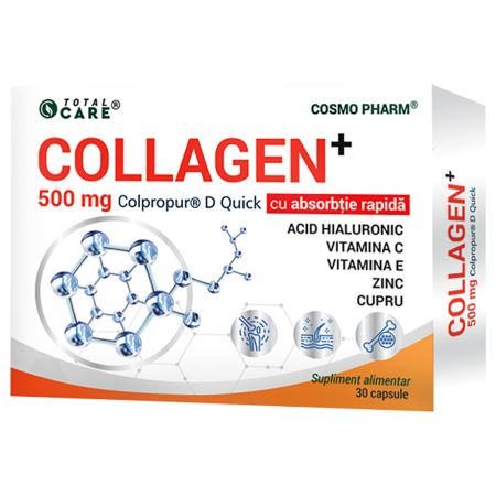 Collagen+ Fortigel B, 500 mg, 30 capsule, Cosmo Pharm