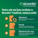 Guma medicamentoasa cu nicotina si aroma de portocale, 2 mg, 30 bucati, Nicorette 723878
