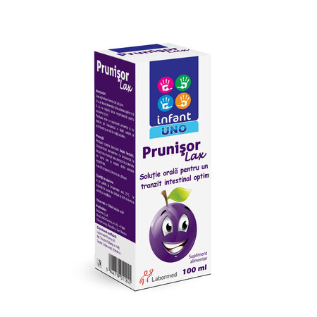 Sirop pentru un tranzit intestinal optim Prunisor Lax Infant Uno, 100 ml, Labormed 617333