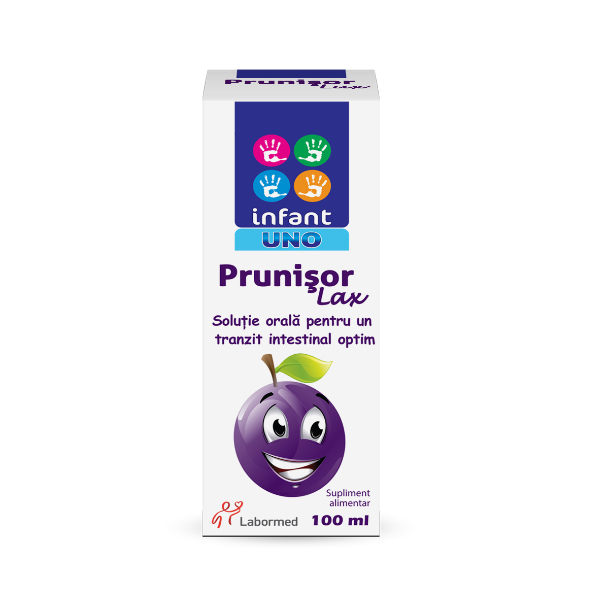 Sirop pentru un tranzit intestinal optim Prunisor Lax Infant Uno, 100 ml, Labormed