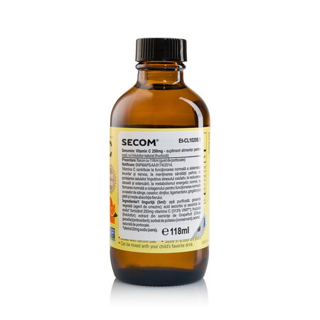 Vitamina C pentru copii Childlife Essentials, 118.50 ml, Secom 727605