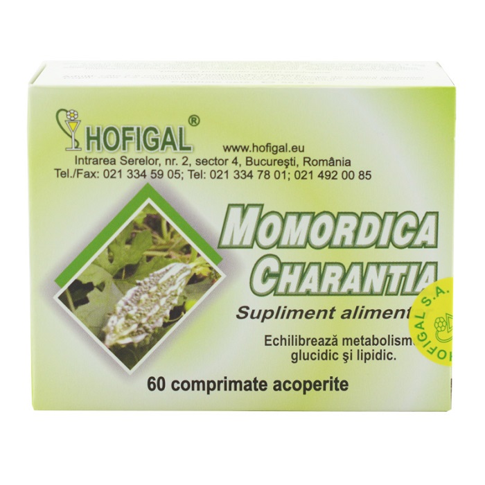 Momordica Charantia, 60 comprimate, Hofigal