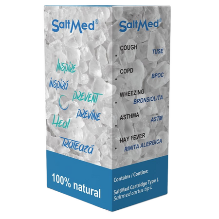 Rezerva inhalator cu aer salin uscat Tip L, 1 bucata, Saltmed 731490