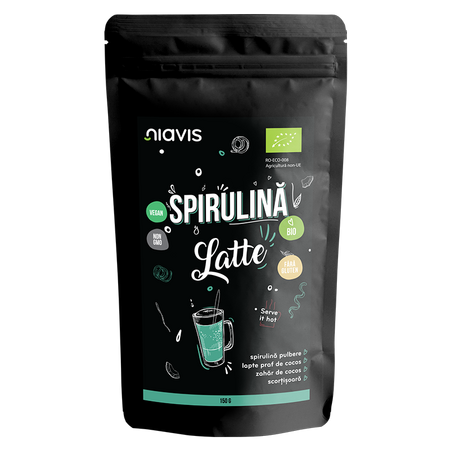 Spirulina latte pulbere eco, 150 g, Niavis