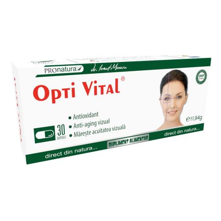 Opti Vital, 30 capsule, Pro Natura
