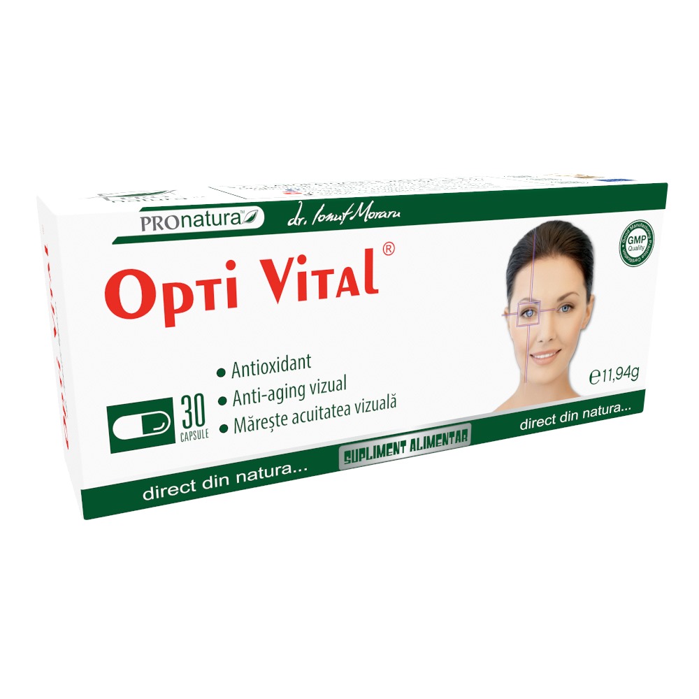 Opti Vital, 30 capsule, Pro Natura