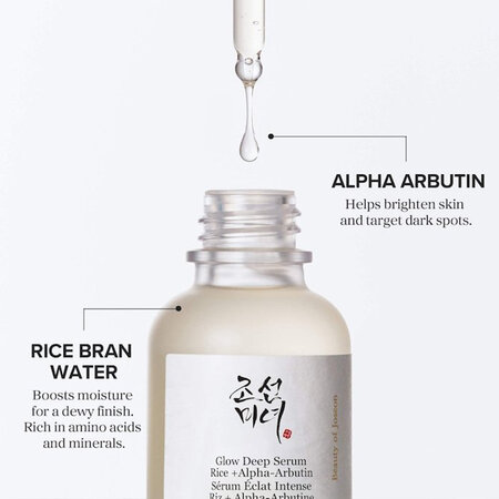 Ser pentru luminozitate, Rice + Alpha Arbutin Serum, 30 ml, Beauty Of Joseon 751371