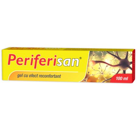 Gel cu efect de încălzire pentru spate și umeri Periferisan, 100 ml, Zdrovit