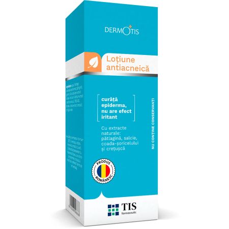 Lotiune antiacneica DermoTIS, 50 ml, Tis Farmaceutic