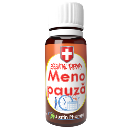 Ulei esential Menopauza, 10 ml, Justin Pharma