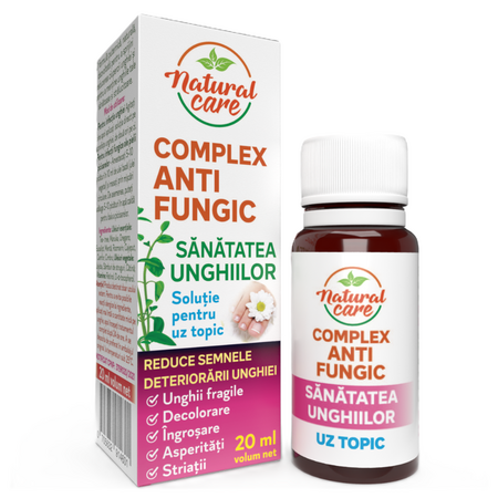 Complex AntiFungic sanatatea unghiilor, 20 ml, Justin Pharma