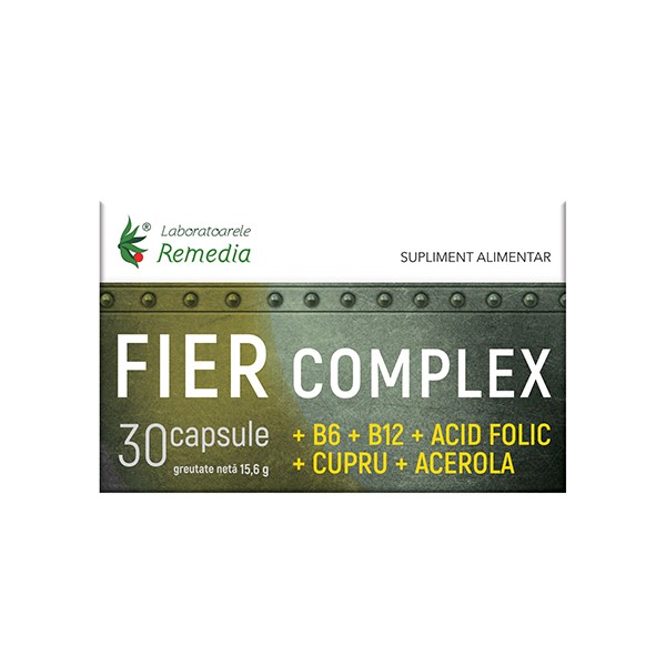 Fier Complex, 30 capsule, Remedia