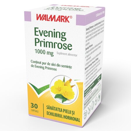 Evening Primrose, 1000 mg, 30 tablete, Walamrk 700030
