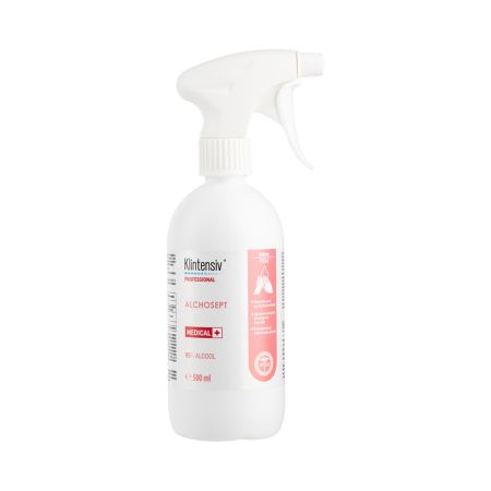 Spray dezinfectant fara clatire Alchosept, 500 ml, Klintensiv