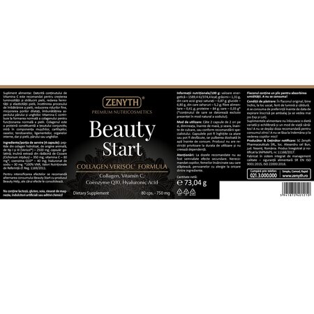 Beauty Start, 80 capsule, Zenyth 702893