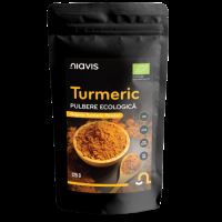 Turmeric pulbere ecologica, 125 g, Niavis