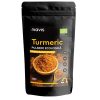 Turmeric pulbere ecologica, 125 g, Niavis