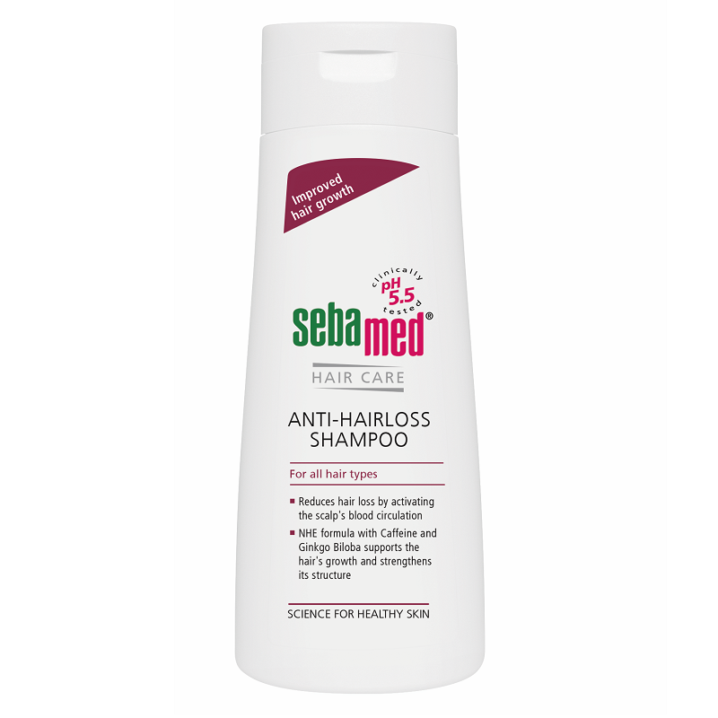 Sampon dermatologic impotriva caderii parului, 200 ml, Sebamed