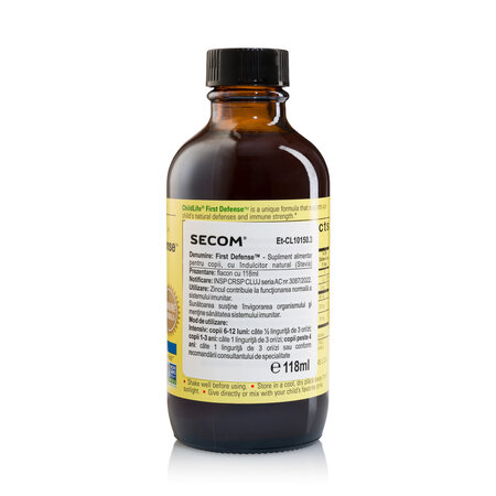 First Defense Sirop Childlife Essentials, 118.5 ml, Secom 725070