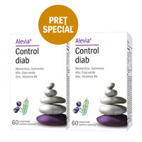 Pachet Control Diab, 60+60 comprimate, Alevia