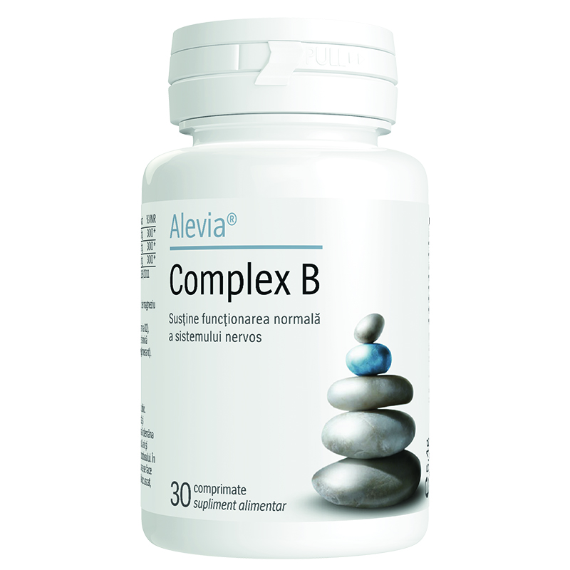 Complex B, 30 comprimate, Alevia