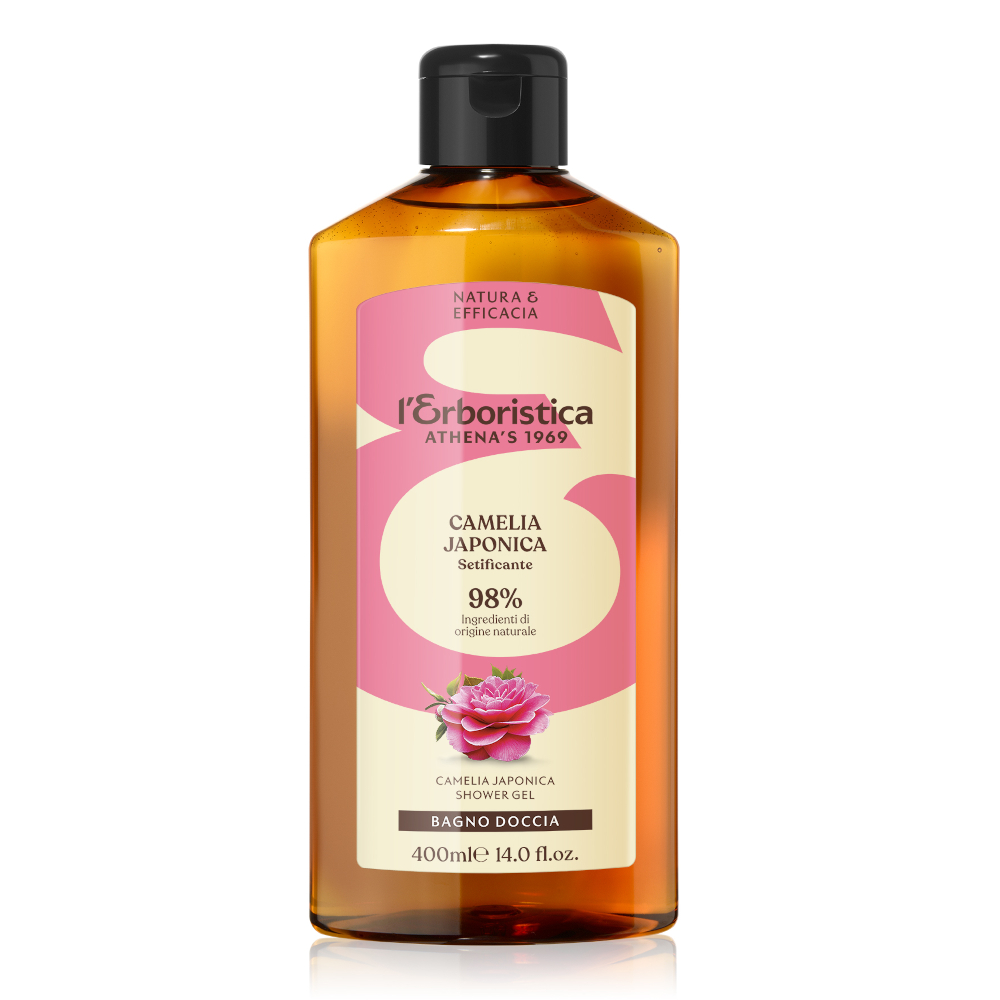 Gel de dus vegan cu Camelia Japonica