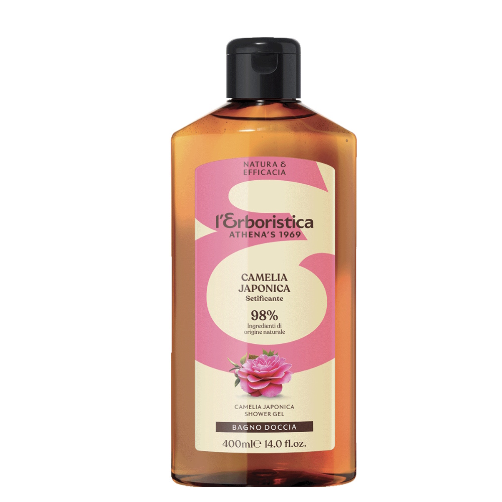 Gel de dus vegan cu Camelia Japonica