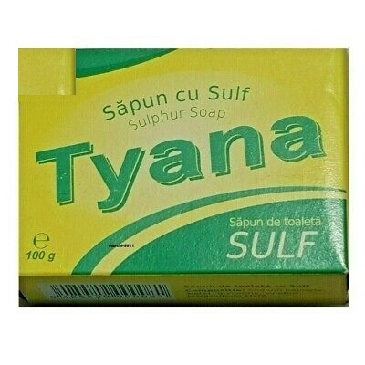 Sapun cu sulf Tyana, 100 g, SCM Chimica